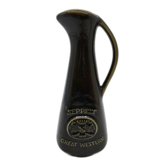 VINTAGE Seppelt Wines Guard Your Honour Great Western Ceramic Caraffe Jug