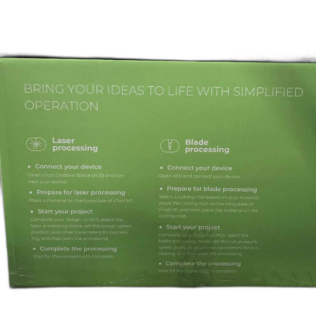 xTool M1 Laser Printer Engraver 10W Auto Focus Open And Stop Safety Protection