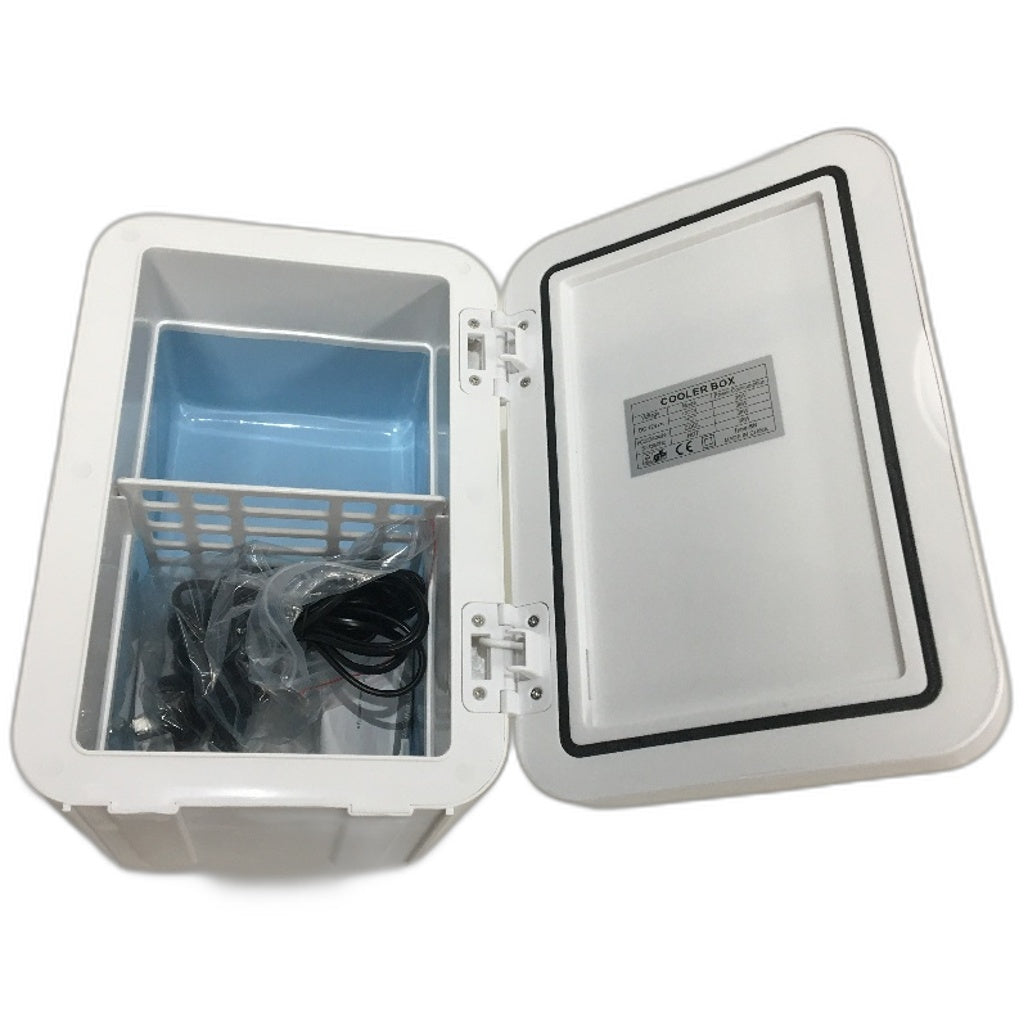 Advwin 6L Mini Makeup Fridge with Dimmable LED Light Mirror in White NEW