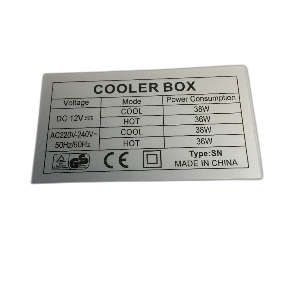 Advwin 6L Mini Makeup Fridge with Dimmable LED Light Mirror in White NEW