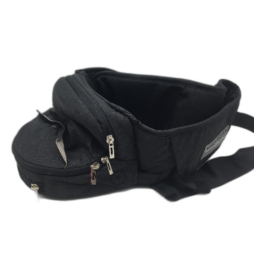 Bebamour Alpha X Black Ergonomic Baby Hip Waist Carrier for 0 to 36 Months NEW