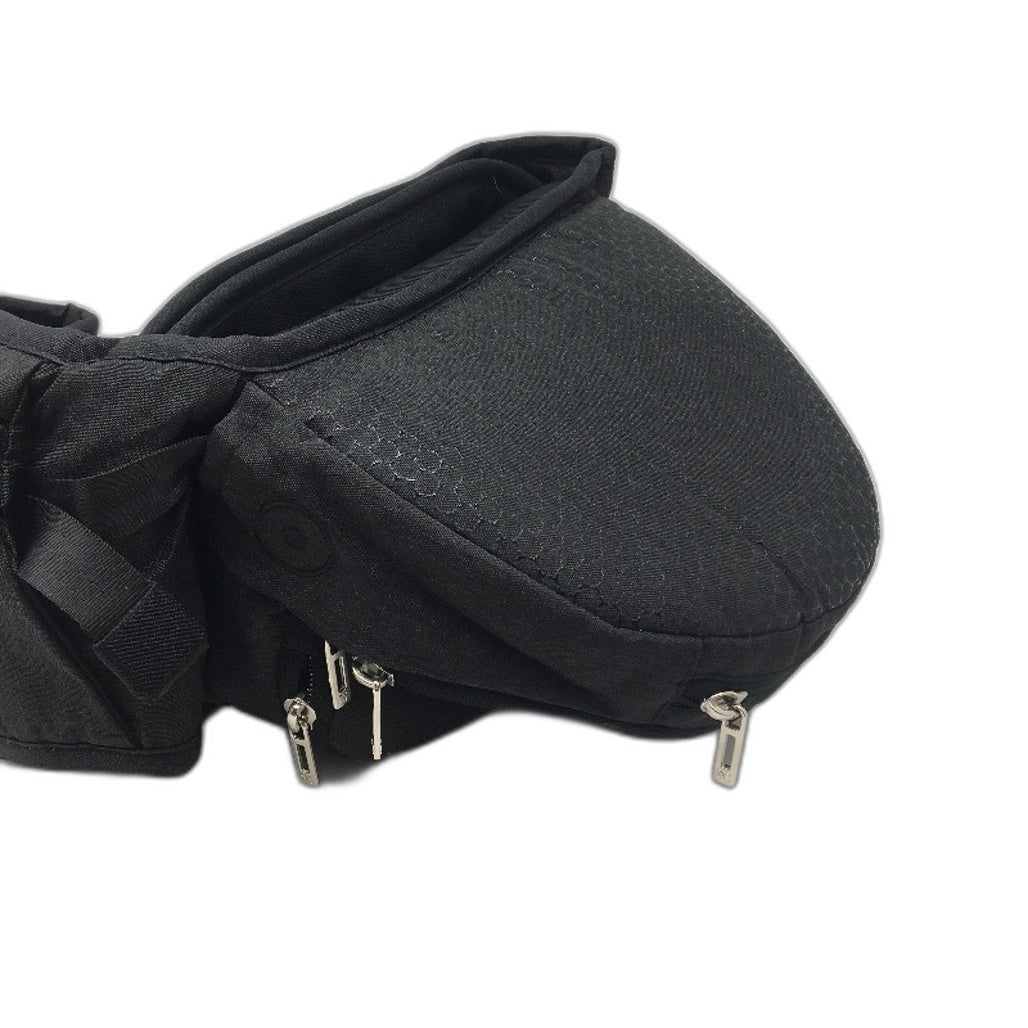 Bebamour Alpha X Black Ergonomic Baby Hip Waist Carrier for 0 to 36 Months NEW