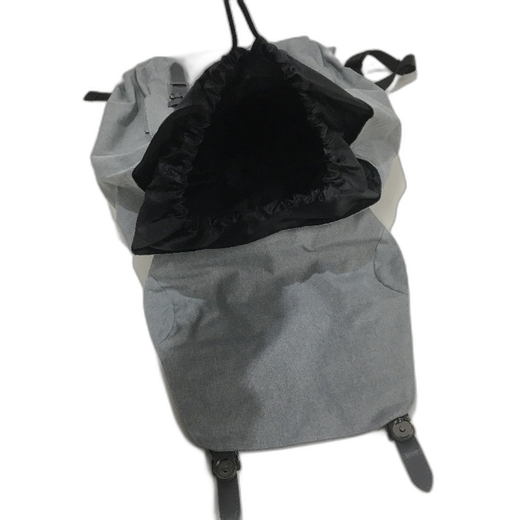 Scuior Vintage Style Casual Grey Drawstring Waterproof Rucksack Backpack NEW