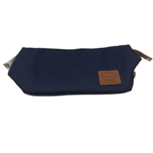 Coolife Navy Lightweight Travel Hand Carry Toiletry Bag 38x17cm NEW