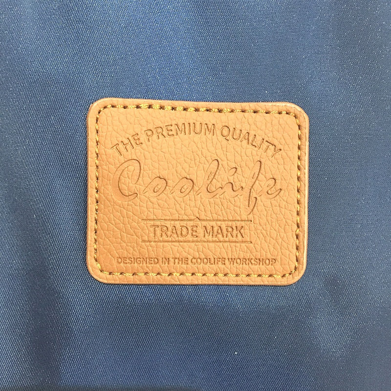 Coolife Navy Lightweight Travel Hand Carry Duffle Bag with Shoulder Strap NEW
