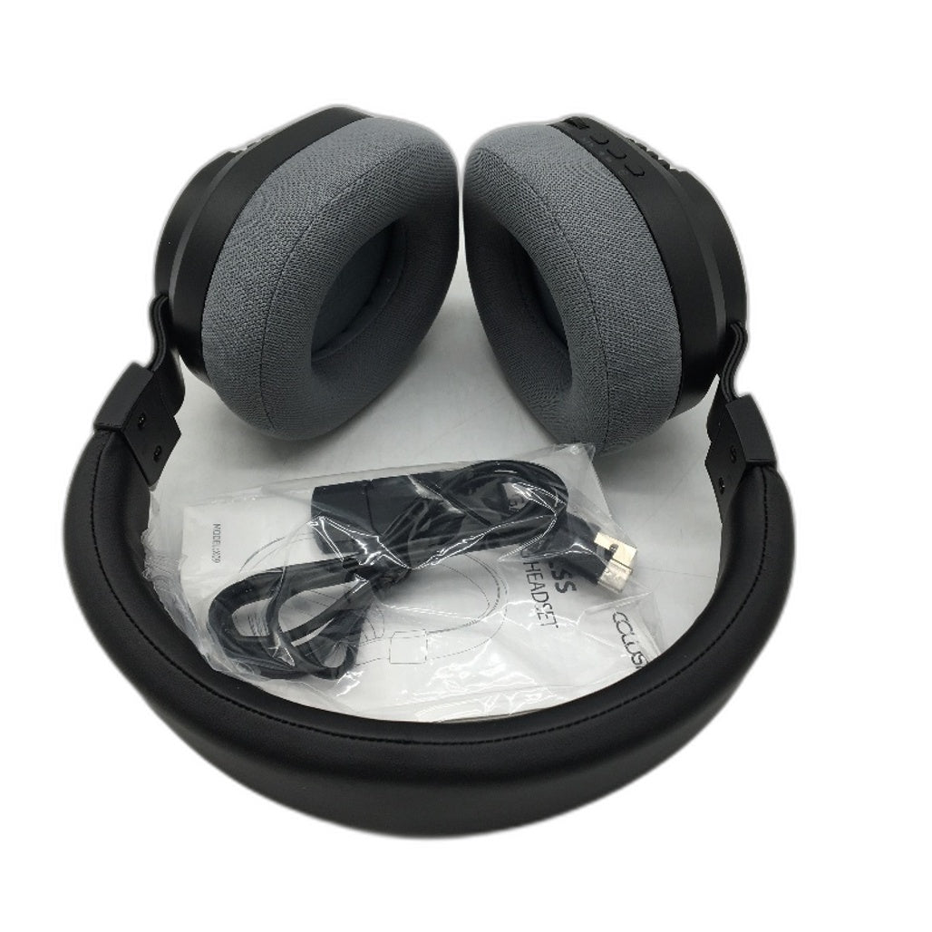 Colusi X09 RGB Light Noise Cancelling Wireless Gaming Headset in Black NEW