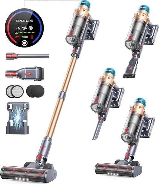 SMOTURE CAV01 550W 1 5L Capacity Cordless Indoor Vacuum Cleaner NEW
