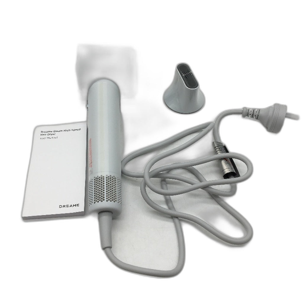 Dreame Gleam High Speed Hair Dryer with Magnetic Attachment in Gray NEW