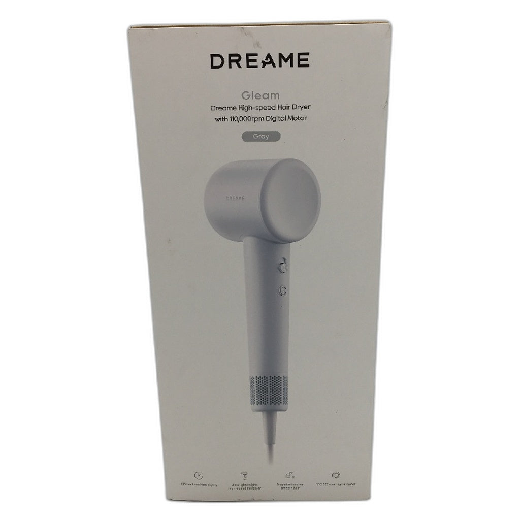 Dreame Gleam High Speed Hair Dryer with Magnetic Attachment in Gray NEW