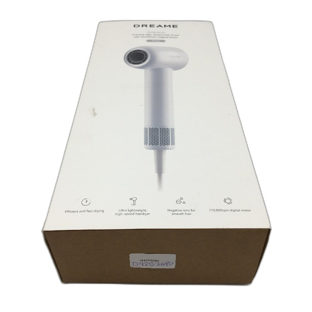 Dreame Gleam High Speed Hair Dryer with Magnetic Attachment in Gray NEW