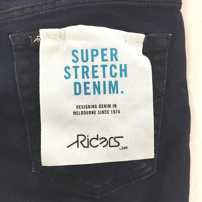 Riders by Lee Navy Blue Skinny Mid Vegas Denim Jeans Ladies Size AU 9