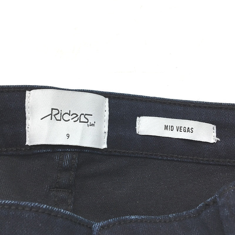 Riders by Lee Navy Blue Skinny Mid Vegas Denim Jeans Ladies Size AU 9