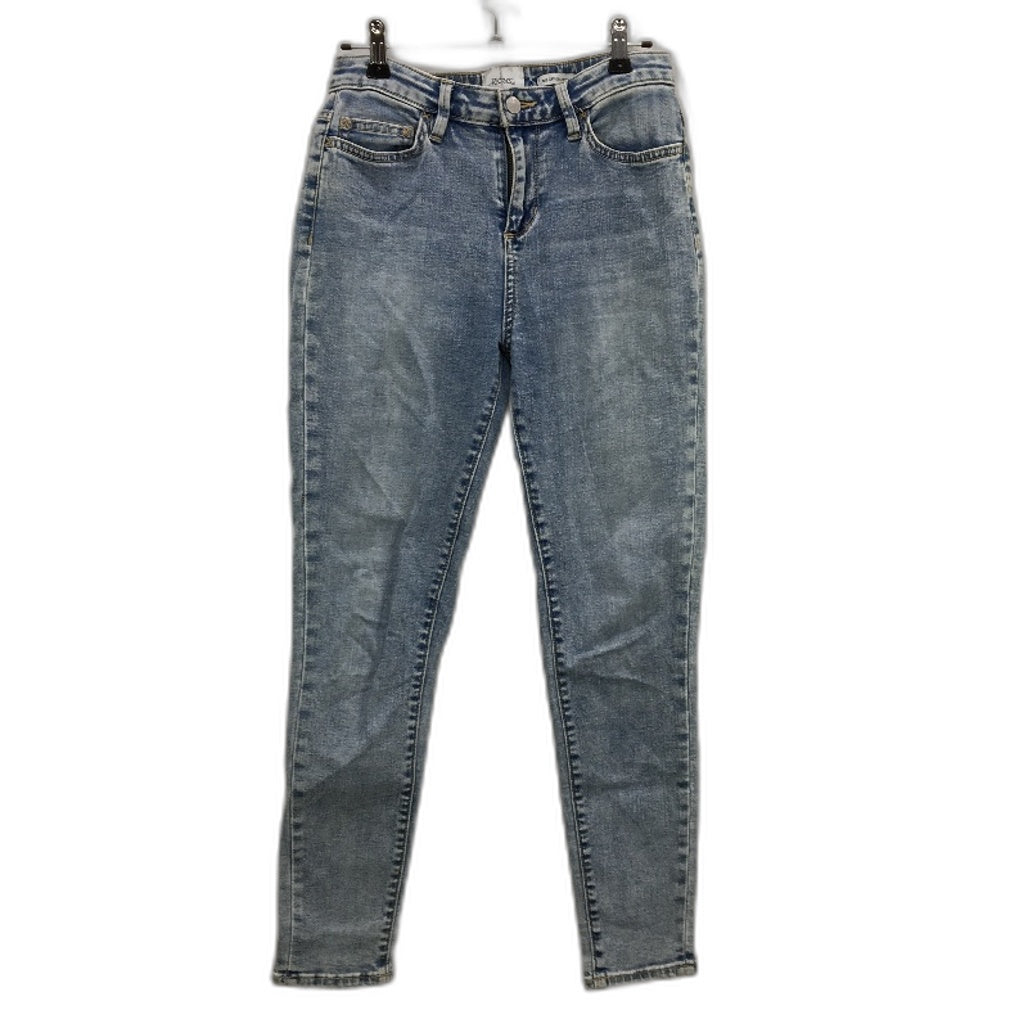 Riders by Lee Light Blue Mid Rise Ankle Skimmer Denim Jeans Ladies Size AU 10
