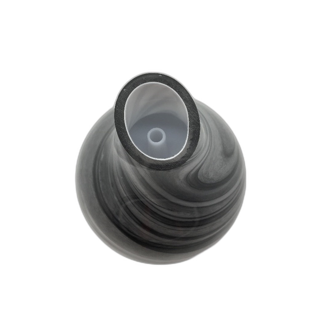 Essential Oil DIffuser Grey Wave Aromatherapy 120ml Glass Cool Mist Night Light