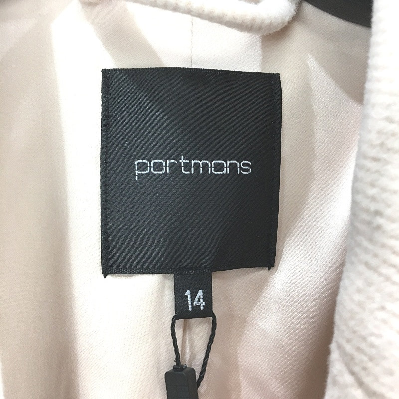 Portmans Single Breasted Light Pink Soft Button Winter Coat Ladies Size AU 14
