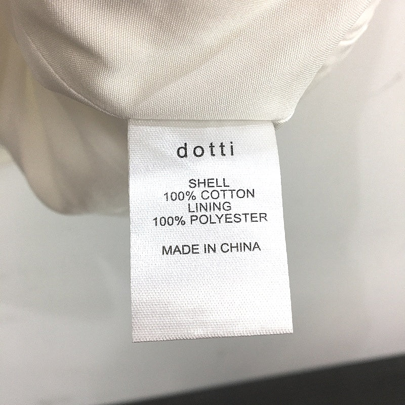 Dotti Ellie White Longline Vest Single Button Closure Ladies Size AU 8 NEW