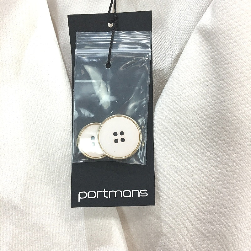 Portmans Cream White Button Up Belted Wynter Wrap Coat Ladies Size AU 18