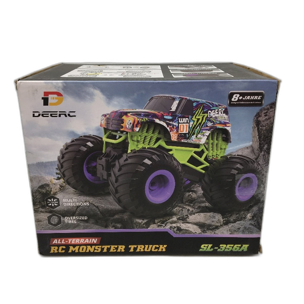 DEERC All-Terrain RC Monster Truck Off-Road Remote Control Car SL-356A  Age 8