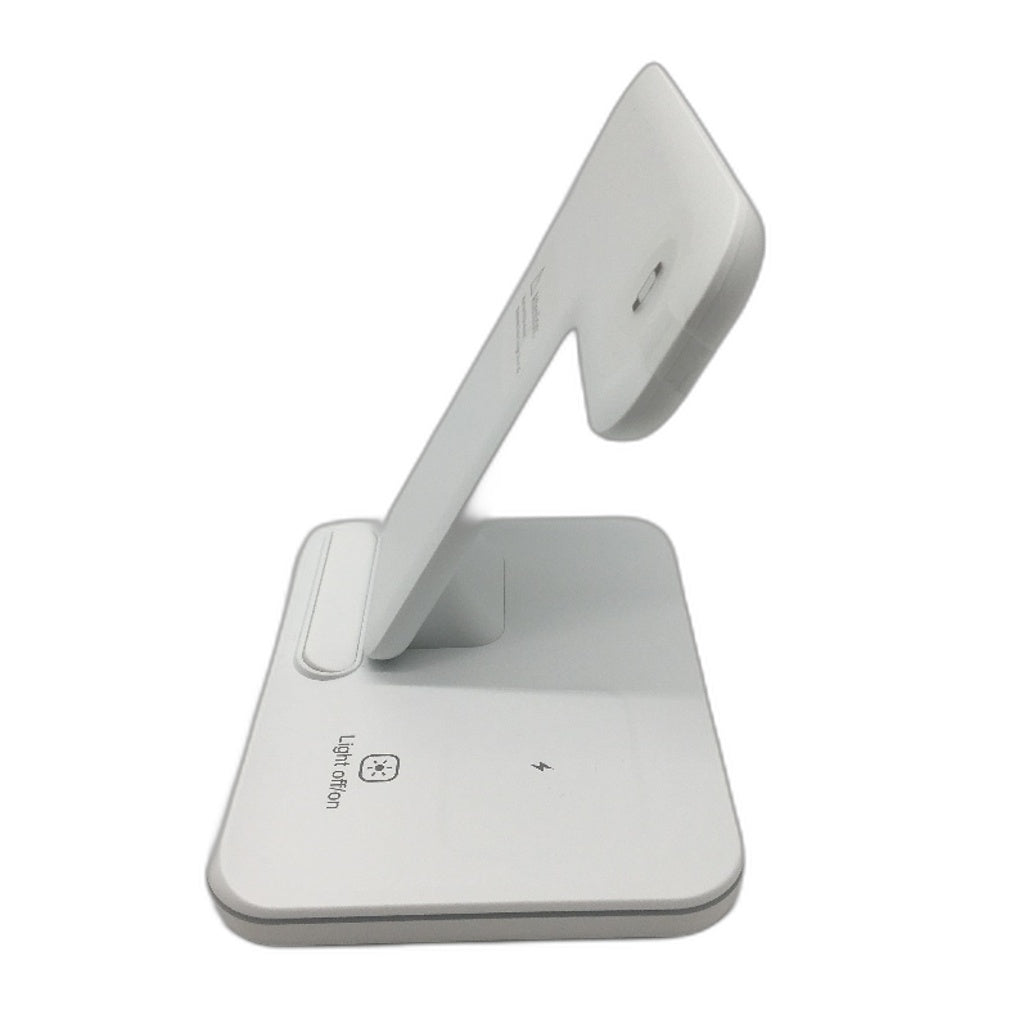Wireless 3In1 Fast Charger 15W Wht Charging Station iPhone Apple Watch Airpods