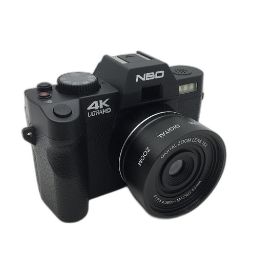 Digital Camera Ultra HD Photography 4K Video 180 Degrees Flip Screen Wide Angle