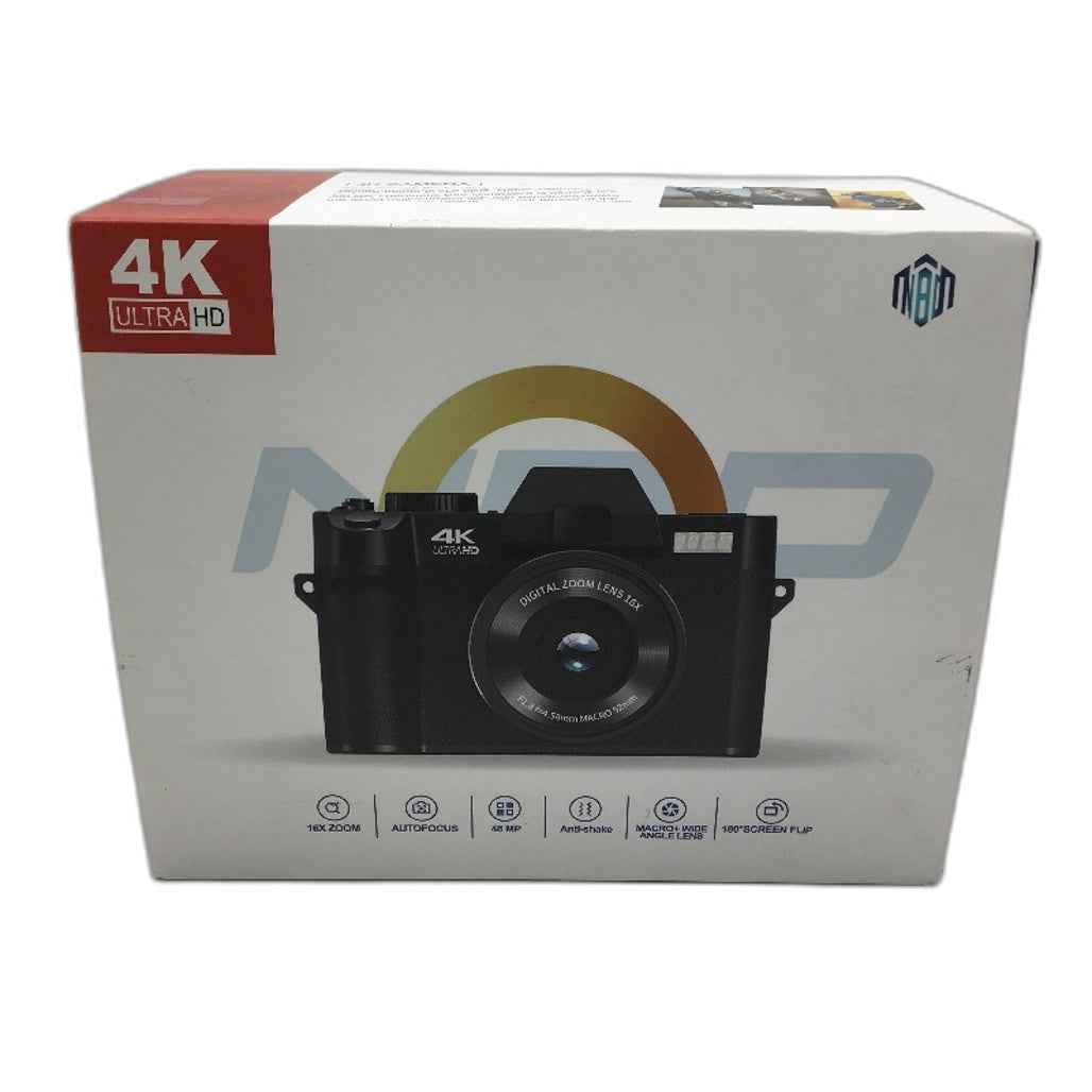 Digital Camera Ultra HD Photography 4K Video 180 Degrees Flip Screen Wide Angle