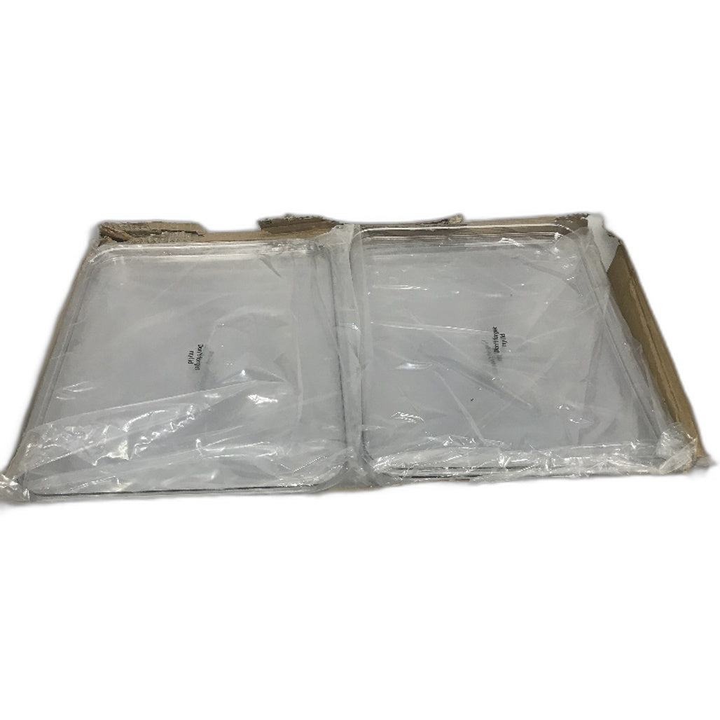 Kemasi 12 Pack Large Clear BPA Free Storage Tub Organizer With Removable Lid NEW