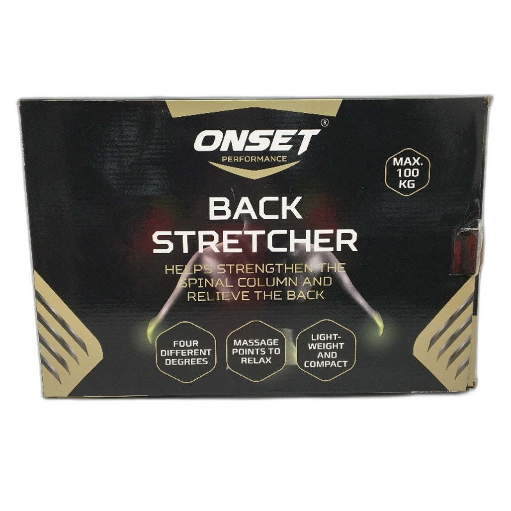 Onset Performance Back Stretcher with Foam Padding and Massage Points NEW