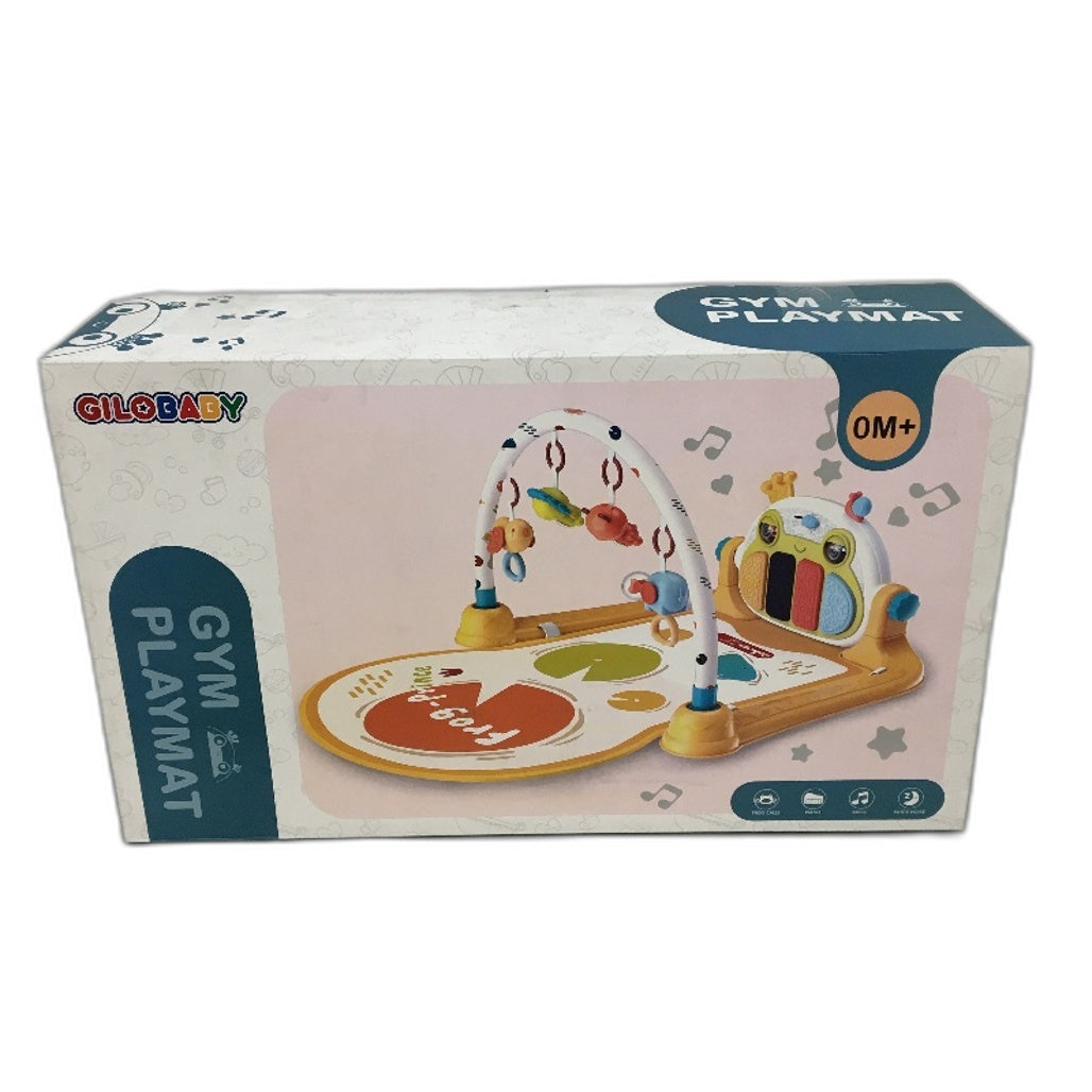 GILOBABY Gym Baby Activity Playmat with Kick and Play Musical Piano NEW