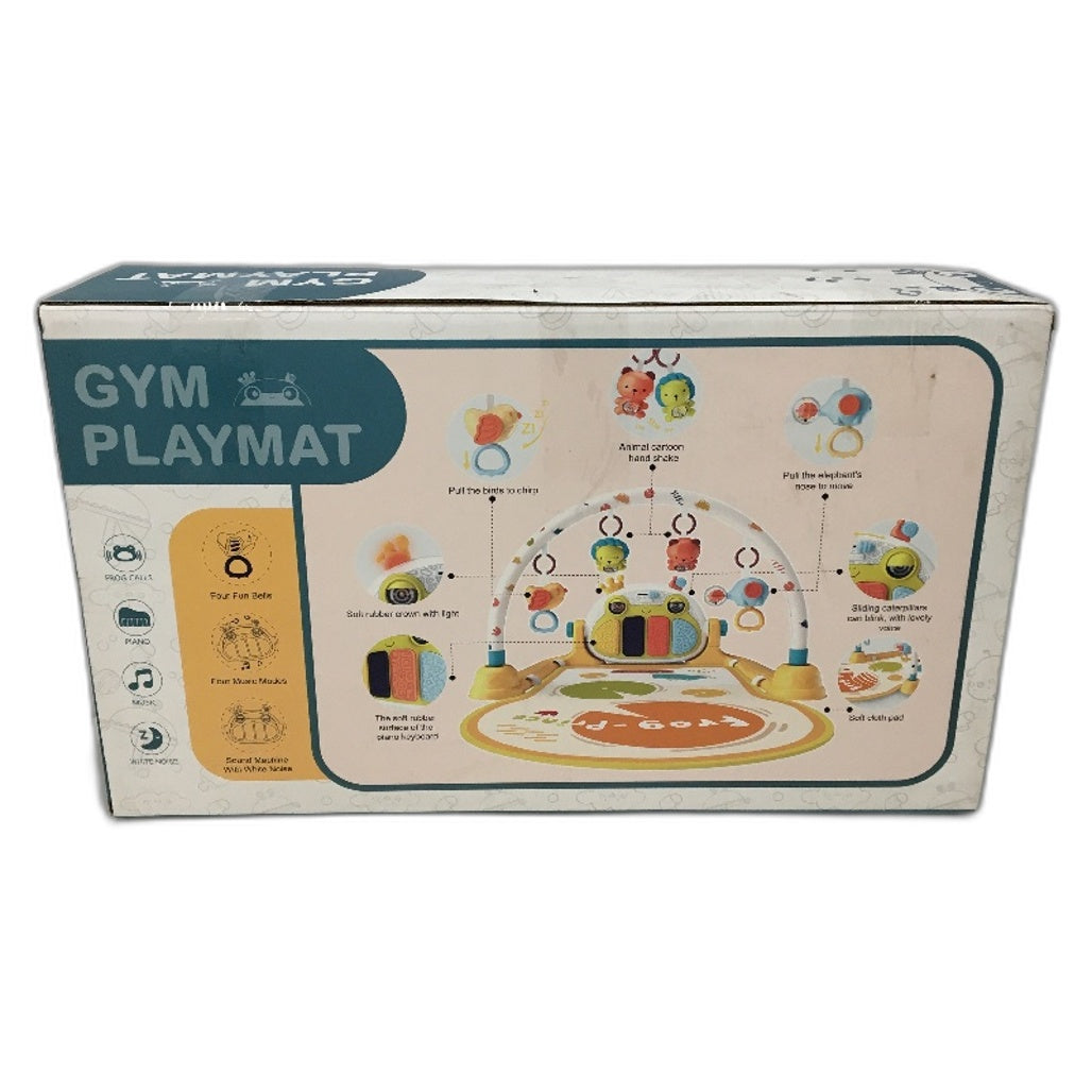 GILOBABY Gym Baby Activity Playmat with Kick and Play Musical Piano NEW