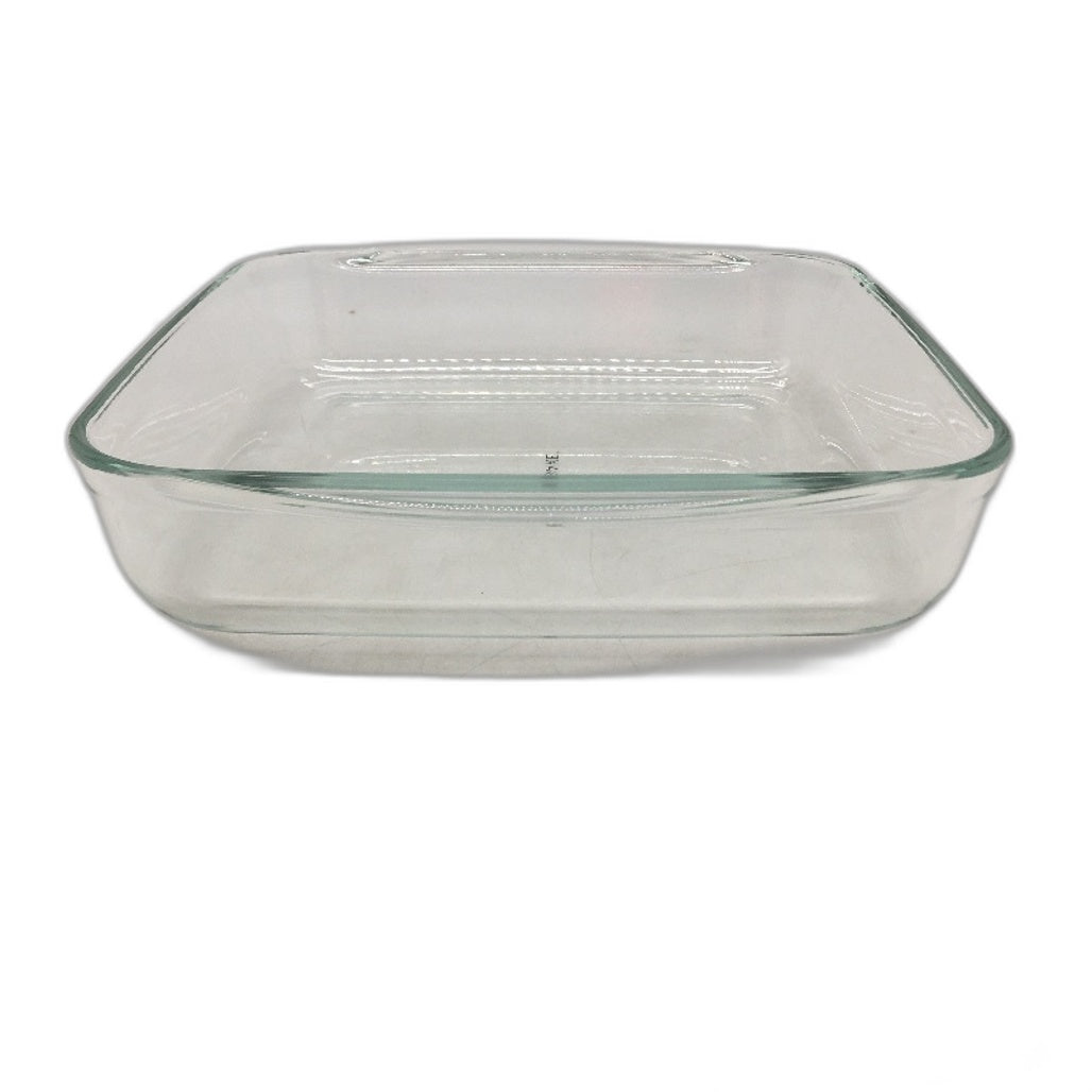 OvenBake 1.6L Oven and Microwave Safe Pure Square Baker Clear Glass Pan NEW