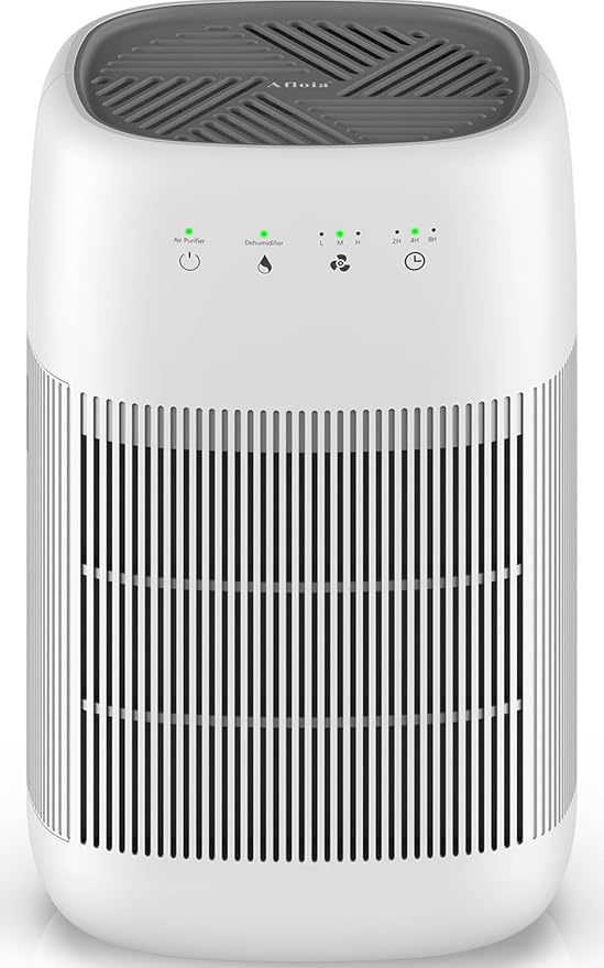 Afloia 2 in 1 Q10 1000mL True HEPA Filter Dehumidifier and Air Purifier NEW