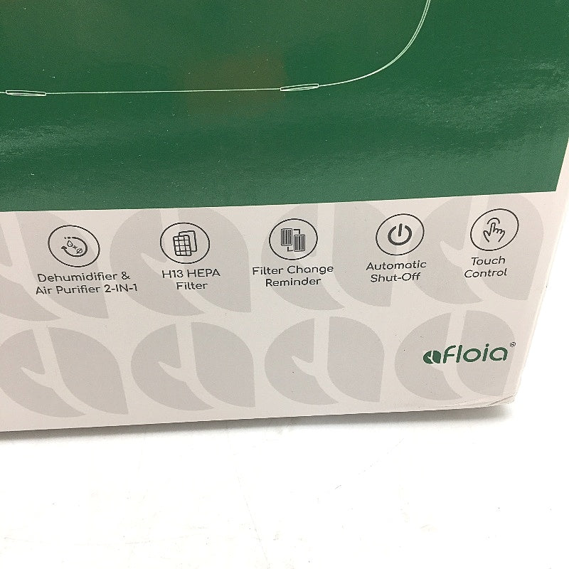 Afloia 2 in 1 Q10 1000mL True HEPA Filter Dehumidifier and Air Purifier NEW