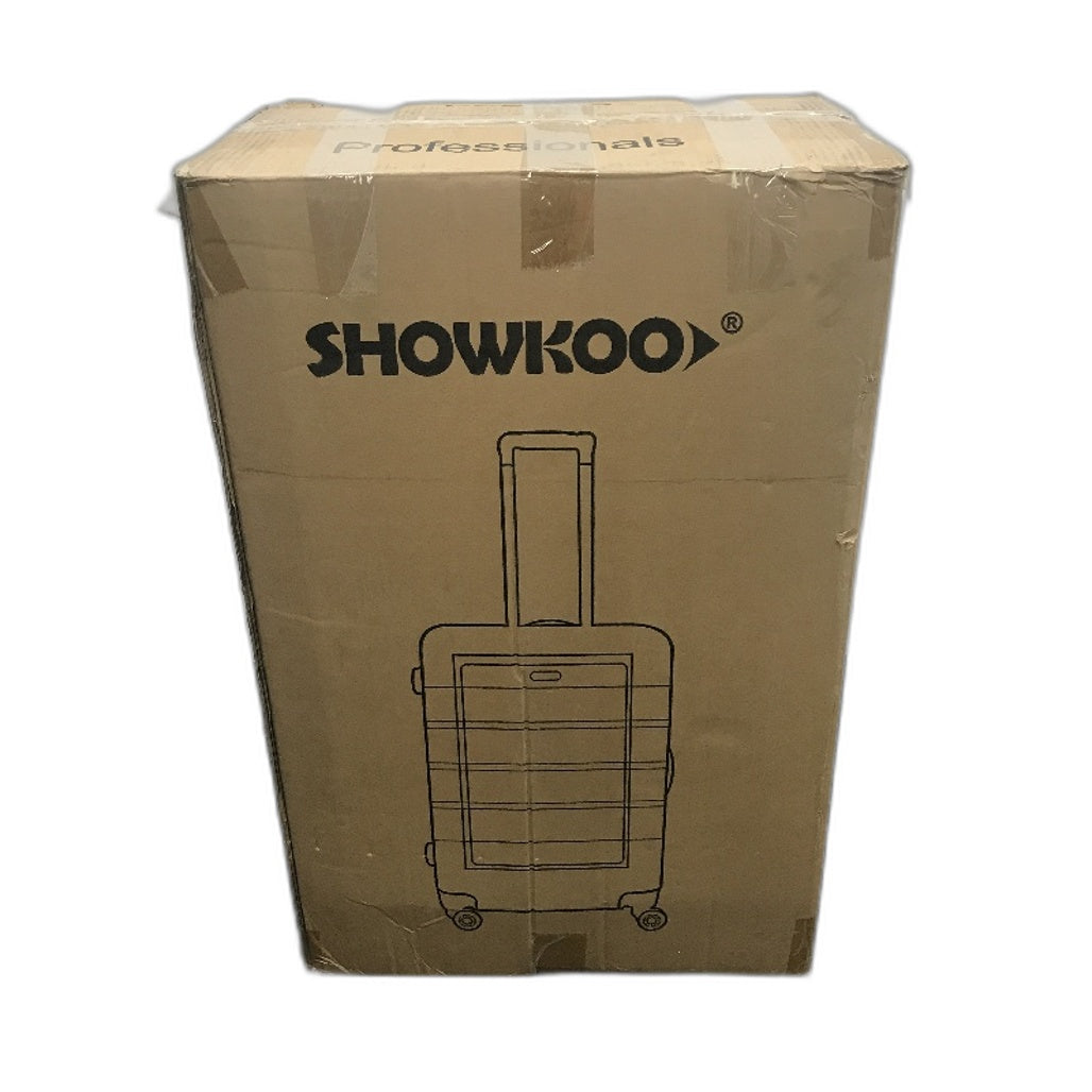 Showkoo 72cm XL Deep Blue Spinner Wheeled Travel Luggage Suitcase NEW