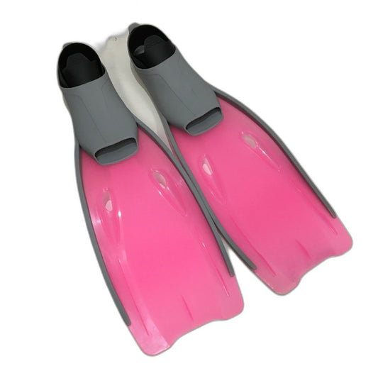 Magenta Swim Fins with Clear Plastic Carry Bag Size Medium EU 38-39 DEMO
