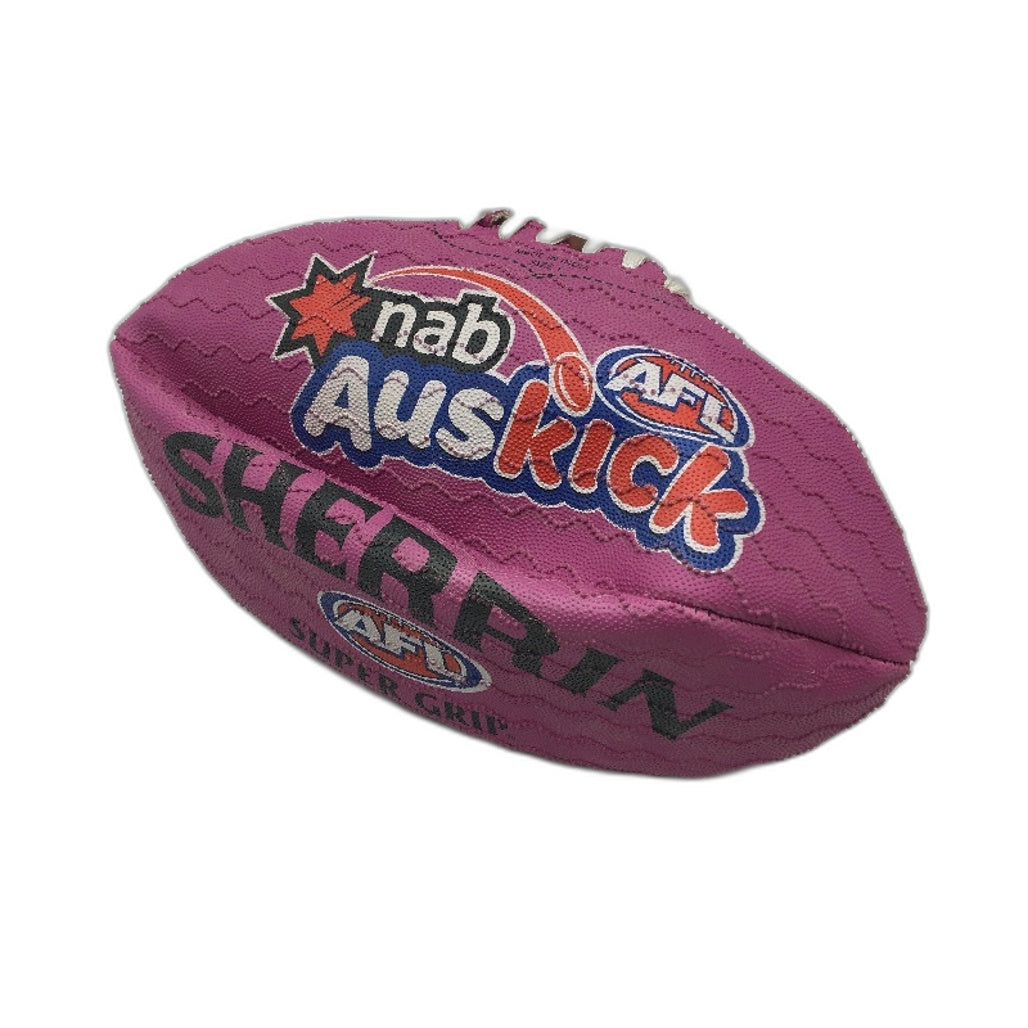 3 Pack Footballs Mini Grip Squishy Foam Balls Kids Play Sherrin Auskick Ball