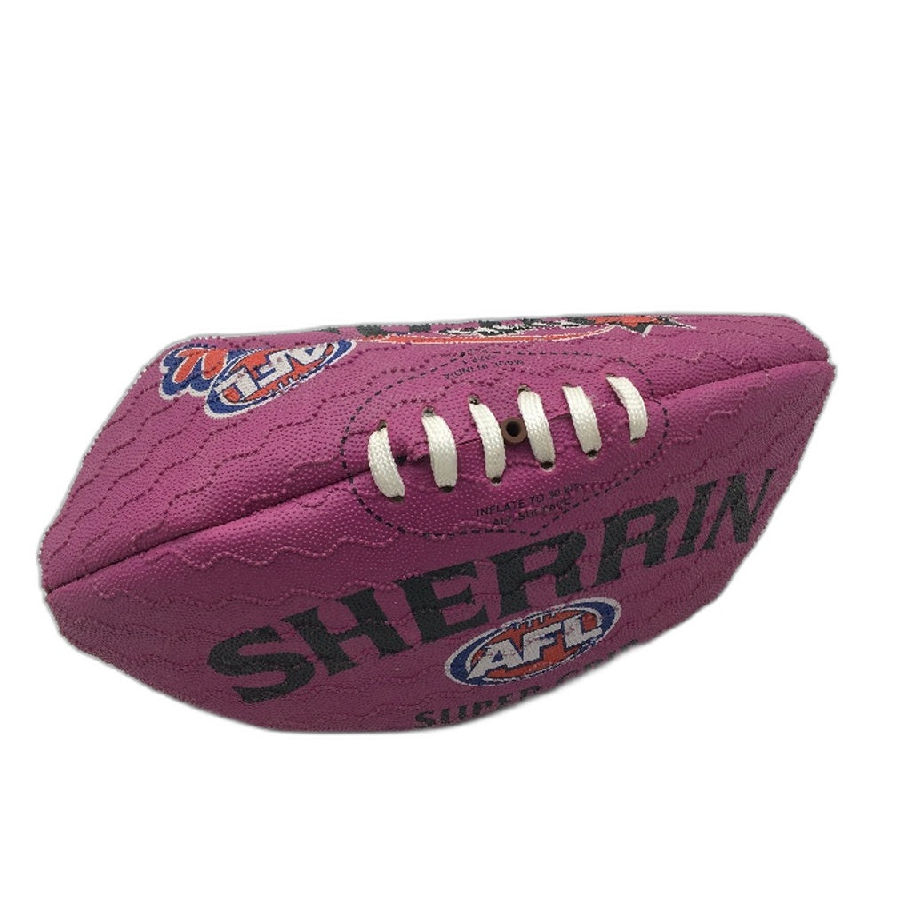3 Pack Footballs Mini Grip Squishy Foam Balls Kids Play Sherrin Auskick Ball