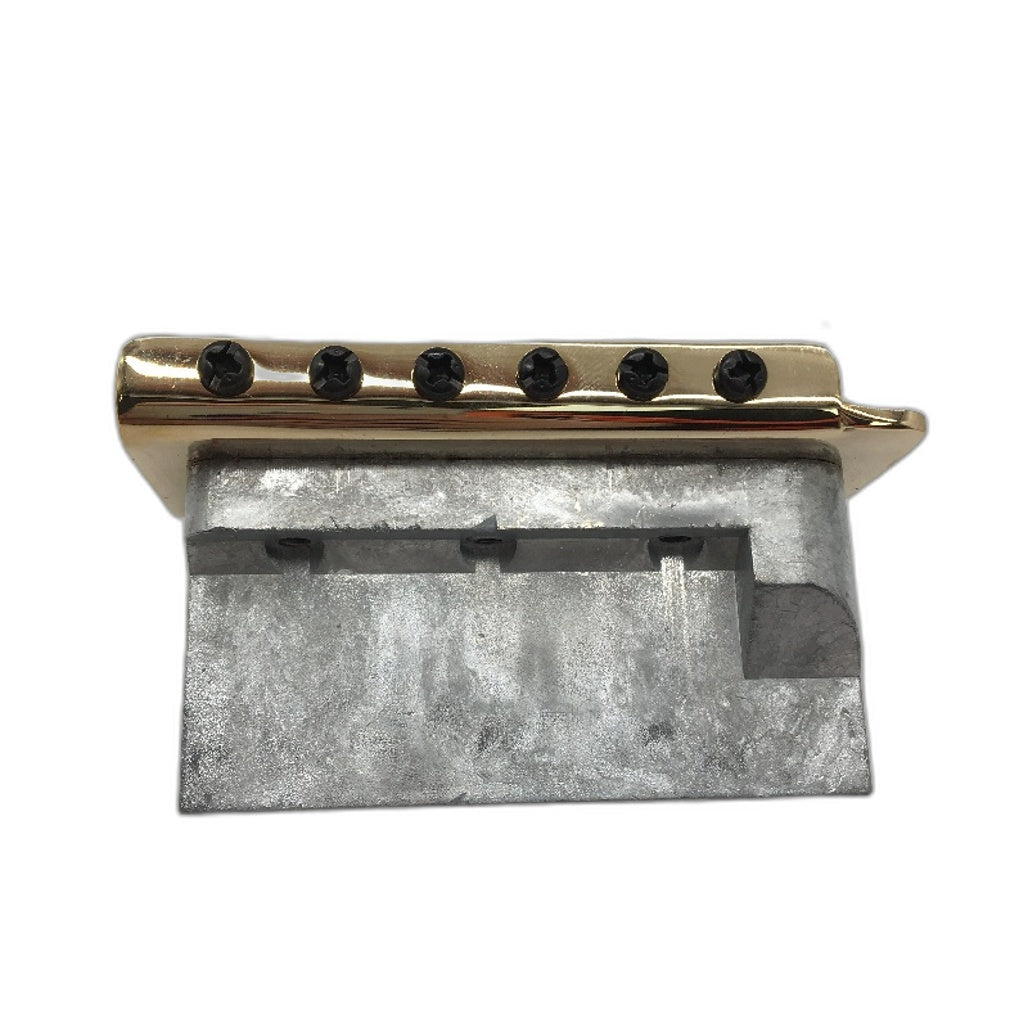 Musiclily Gold Guitar Tremolo Bridge MX19056D 2 Point 10.5 String Space NEW
