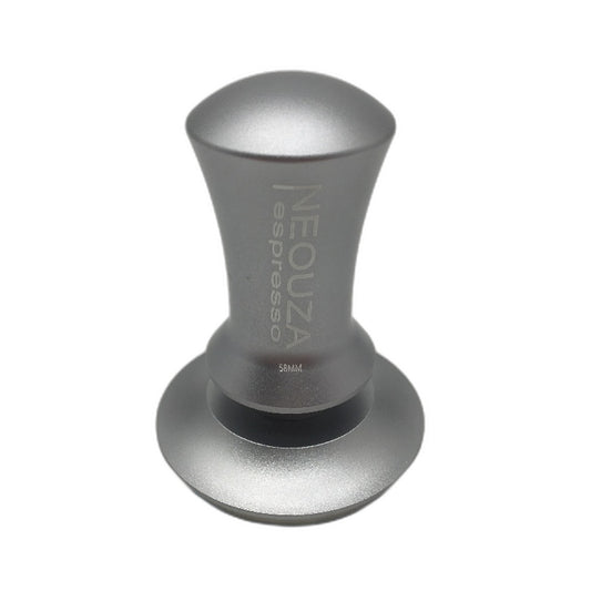 Neouza Stainless Steel Coffee Tamper Spring Loaded Self Leveling Anti Stick NEW