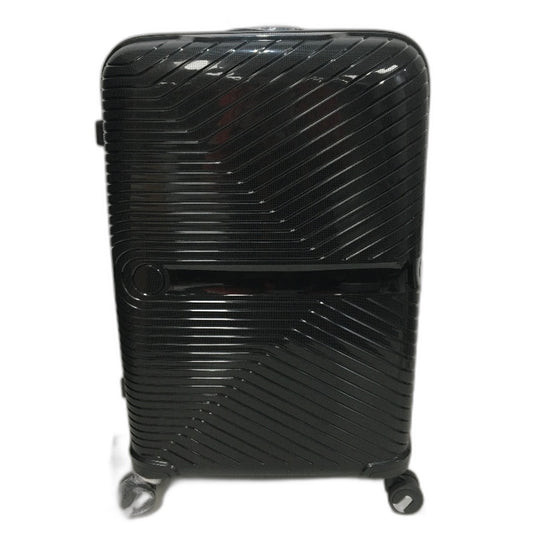 Black XL Spinner Wheeled Travel Luggage Combination Lock Suitcase 72cm NEW