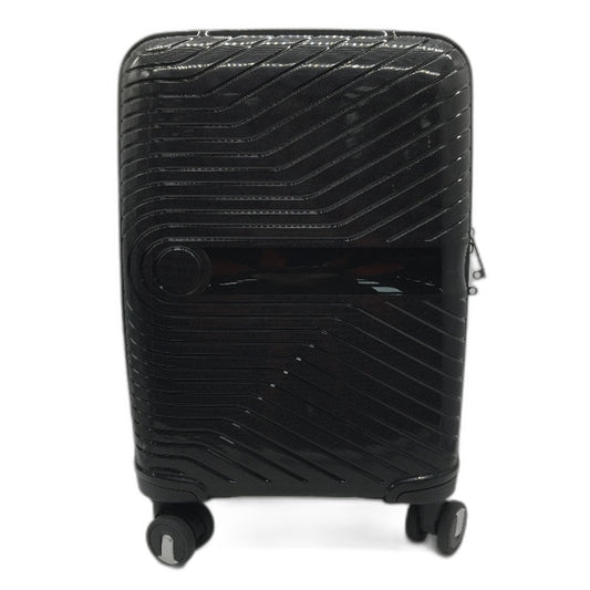 Black Spinner Wheeled Travel Luggage Combination Lock Carry On Suitcase 50cm NEW