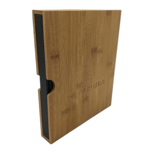 COLLECTABLE 2014 Jim Gorman The Art Of Lexus 25Yr Anniversary Book Timber Sleeve