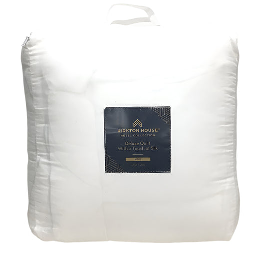 Kirkton House 375TC Cotton Cover Touch Of Silk Deluxe Quilt KING Size NEW