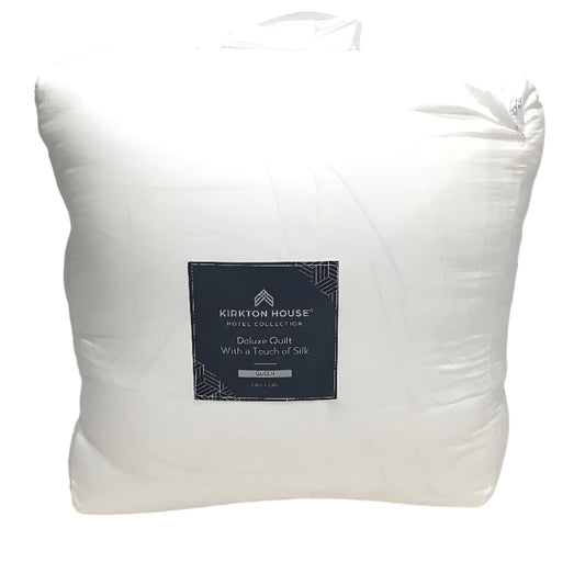 Kirkton House 375TC Cotton Cover Touch Of Silk Deluxe Quilt QUEEN Size NEW
