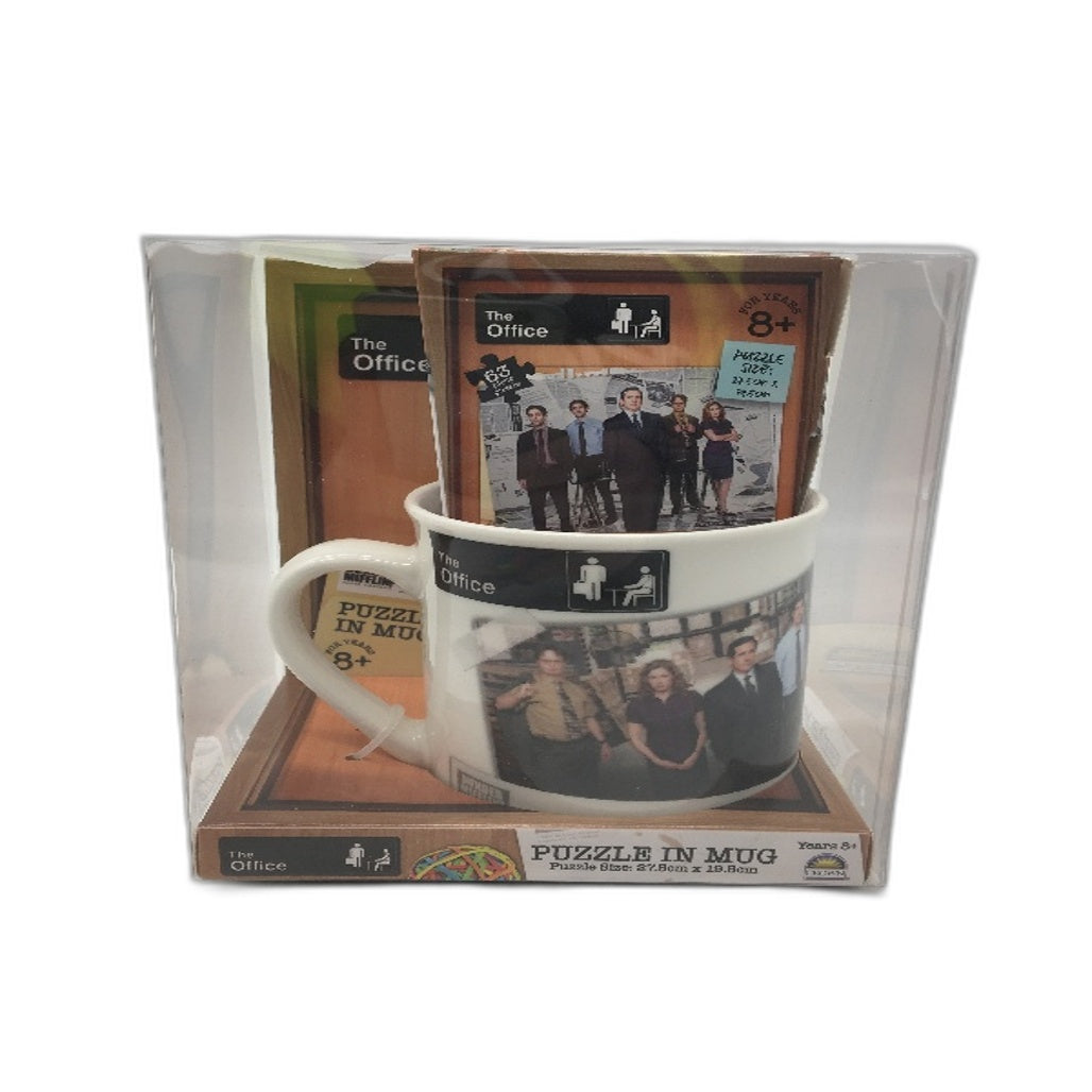 COLLECTABLE The Office 63 Piece Jigsaw Puzzle In Mug Gift Set Ages 8+ NEW
