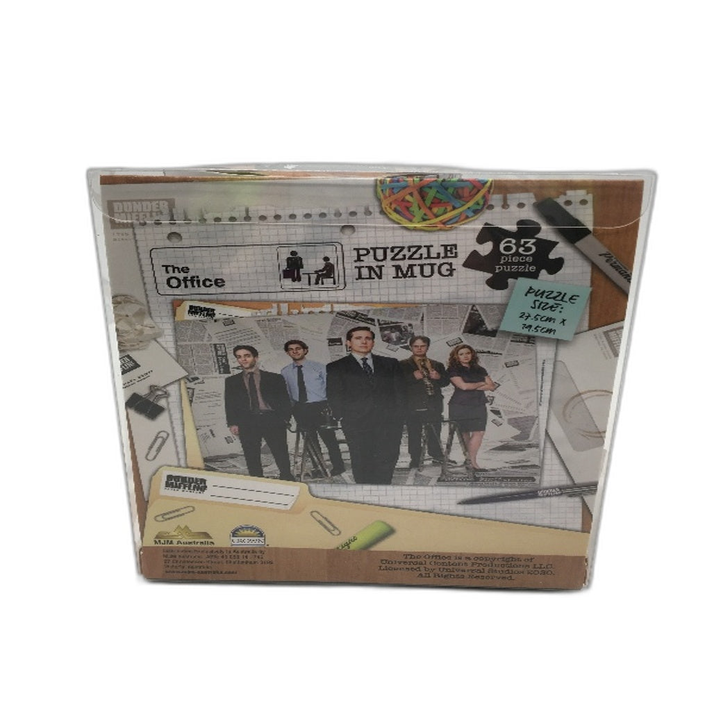 COLLECTABLE The Office 63 Piece Jigsaw Puzzle In Mug Gift Set Ages 8+ NEW