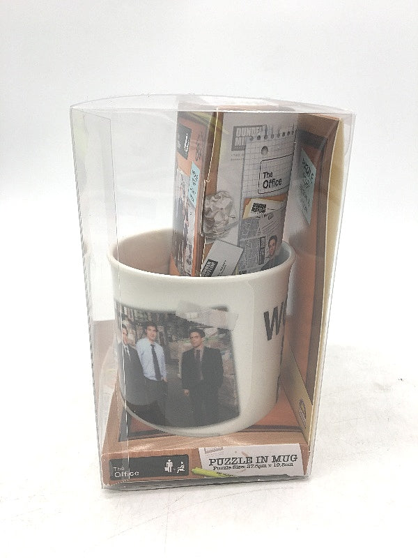COLLECTABLE The Office 63 Piece Jigsaw Puzzle In Mug Gift Set Ages 8+ NEW