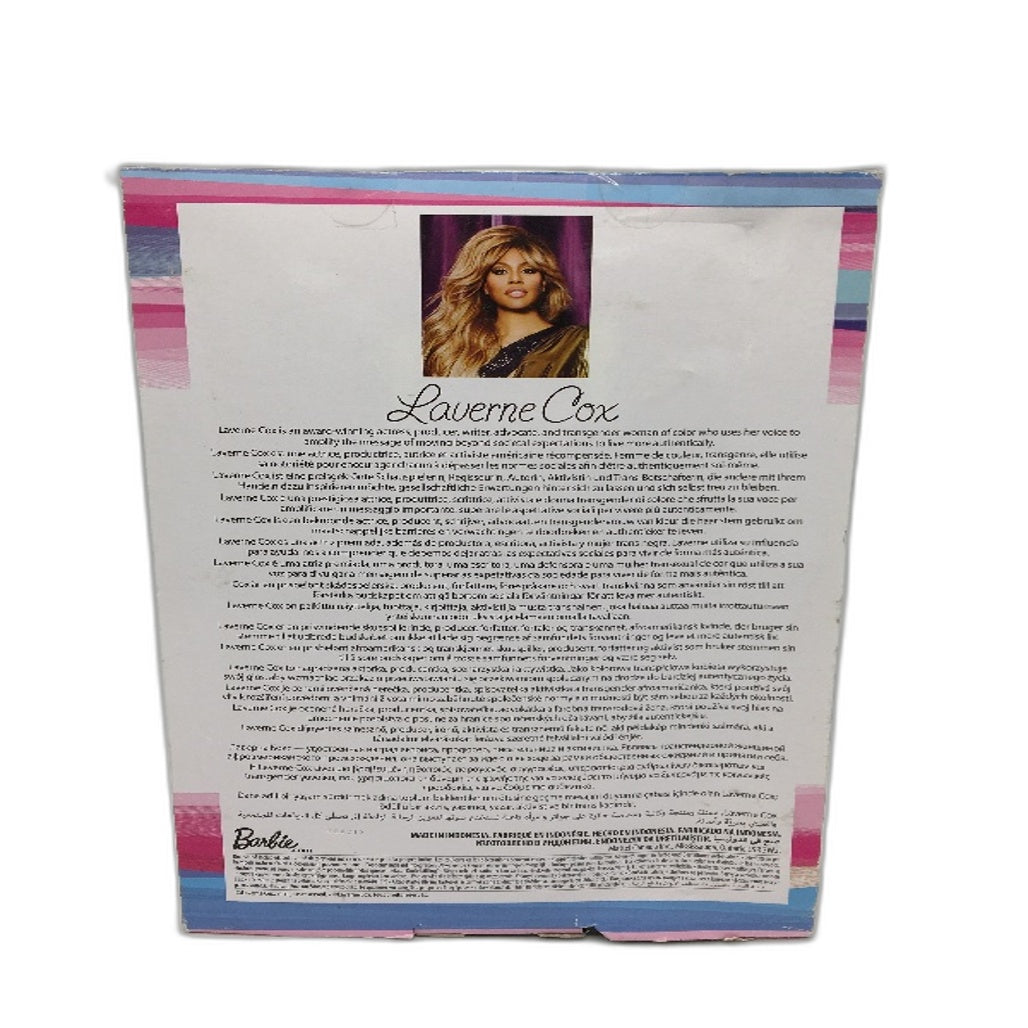 COLLECTABLE Mattel 2022 Release Barbie Laverne Cox Tribute Collection Doll NEW