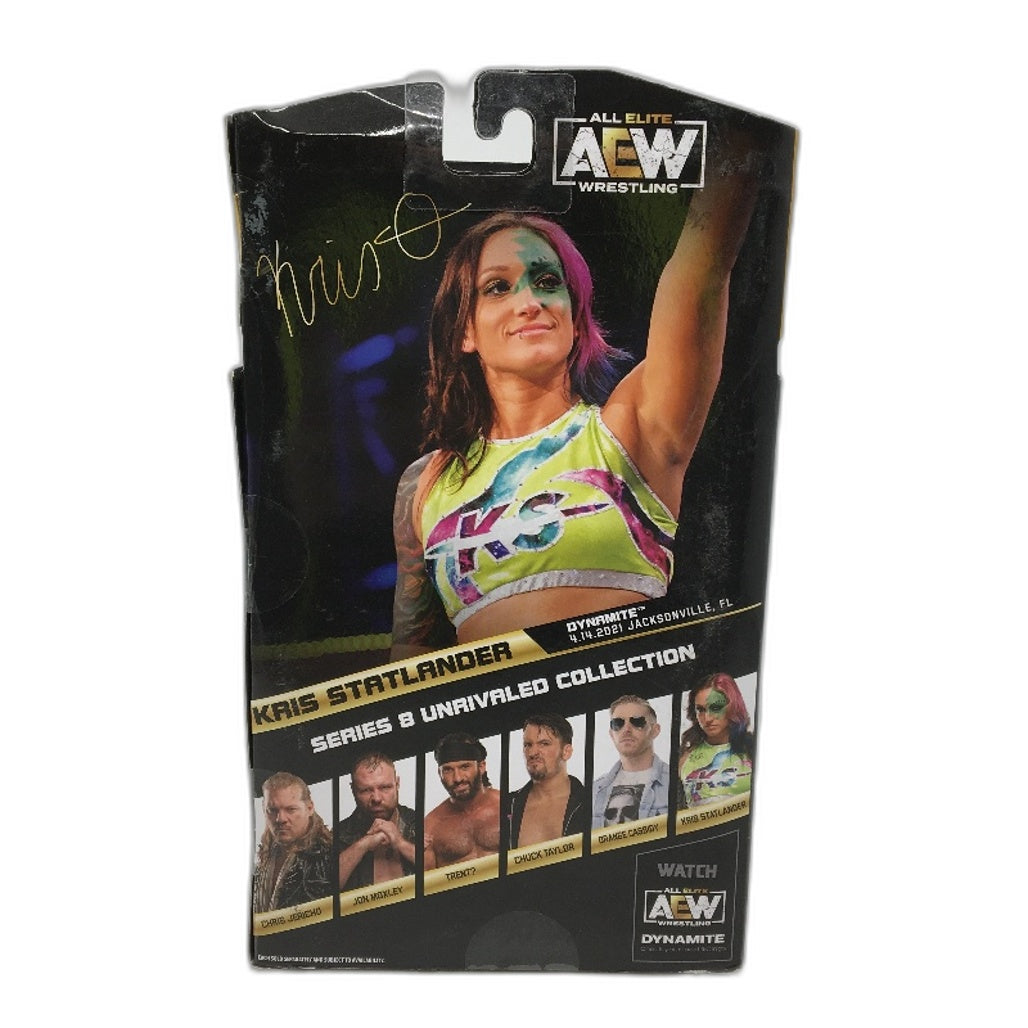 COLLECTABLE 2021 AEW All Elite Wrestling Kris Statlander Figurine Series 8 NEW