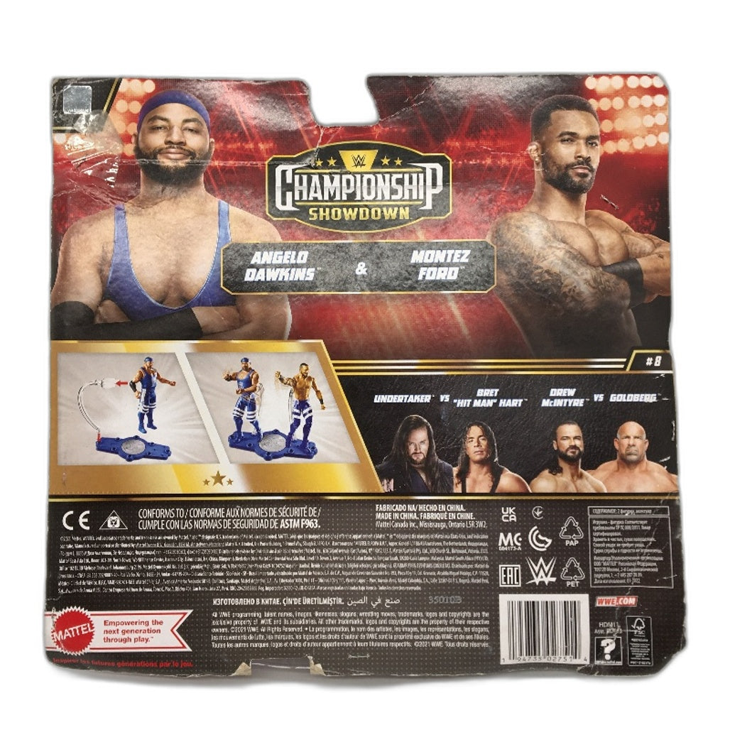 Mattel 2021 WWE Wrestling Championship Showdown Figurine Pack #8 Missing Stand