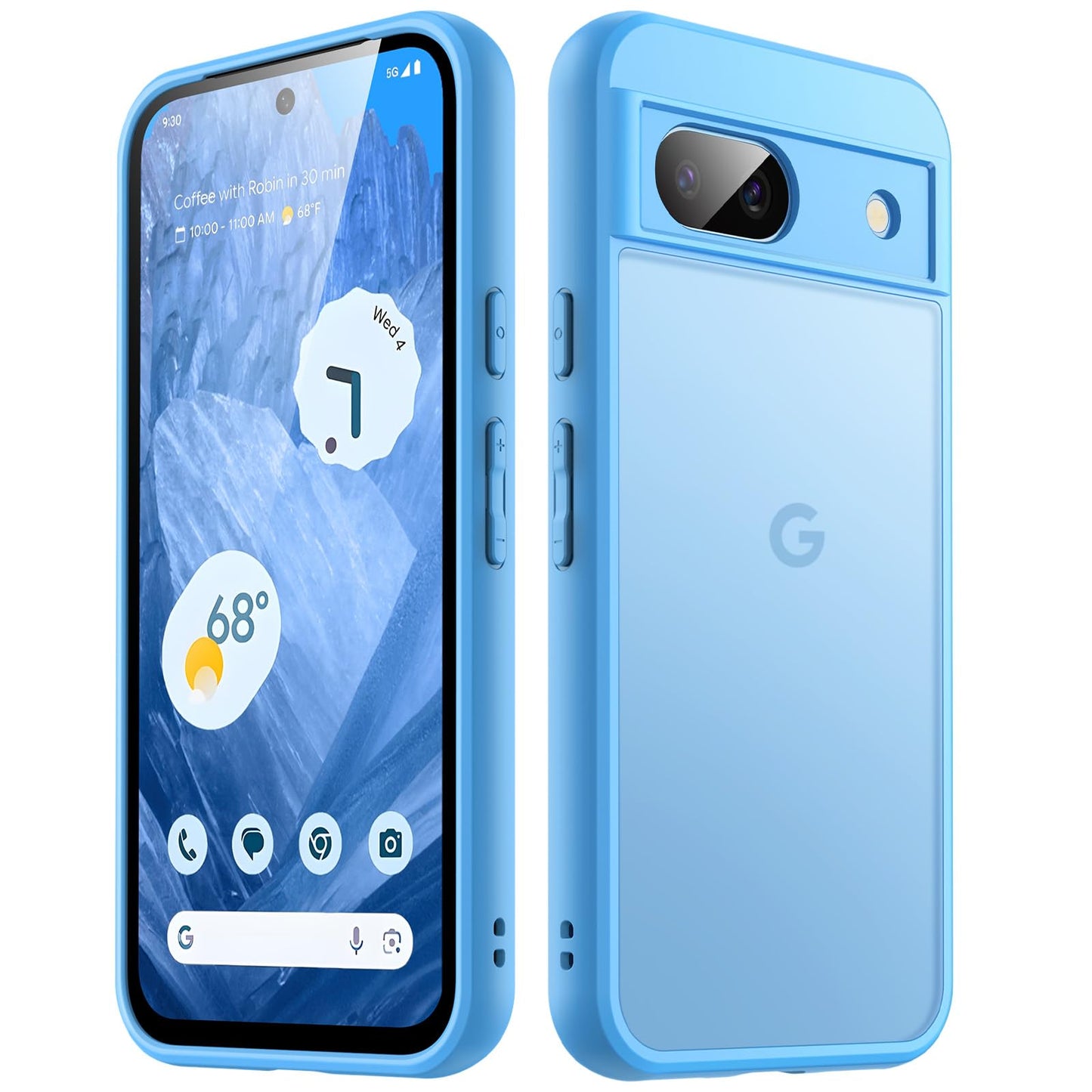 JETech Matte Basic Cases Case for Google Pixel 8a 6.1-Inch Frosted DEMO